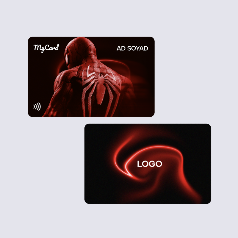 MyCard HeroLine Spider-Man – Genç Serisi – Standart Dijital Kartvizit