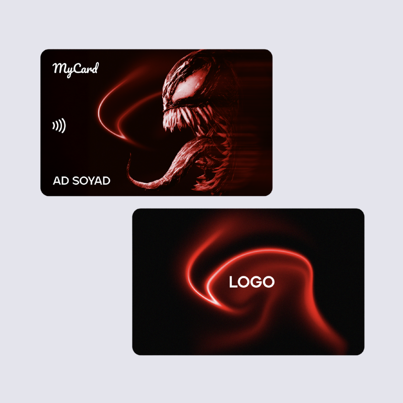 MyCard HeroLine Venom – Genç Serisi – Standart Dijital Kartvizit