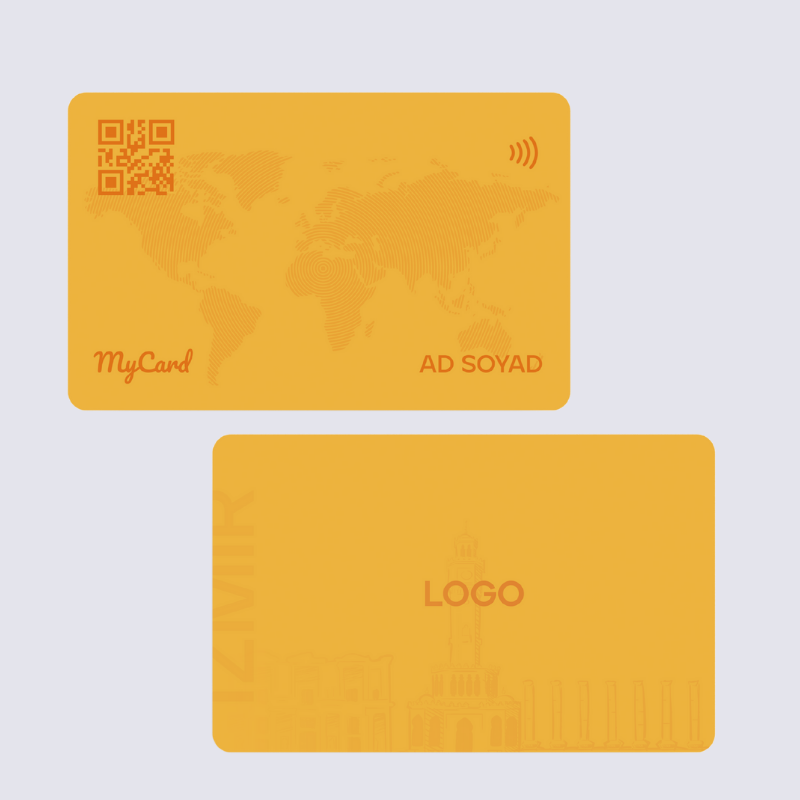 MyCard City İzmir – Şehir Serisi – Standart Dijital Kartvizit